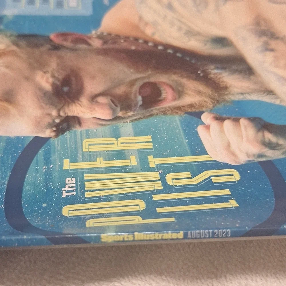 Sports Illustrated August 2023 Jake Paul The Power List‎ Alex Morgan Back Cover